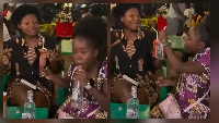 Photos of Adobea with the drink