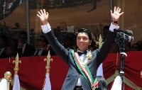 Madagascar's President, Andry Nirina Rajoelina