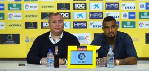 Kevin-Prince Boateng terminated his Las Palmas deal yesterday