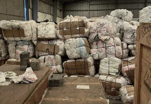 Some of the impounded diapers