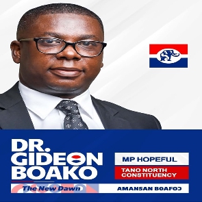 Spokesperson to the Vice President, Dr. Gideon Boako