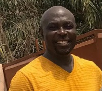 Mr. Simon Ampadu, President of the Kokrobite Residents Association