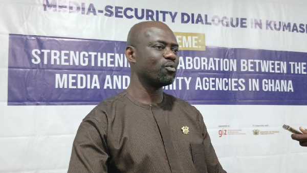 ASP Peasah Darkwa is the deputy crime officer for the Ashanti South Police Command