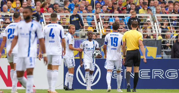 Schalke's Christopher Antwi-Adjei suffers racial abuse in German Cup at Lokomotive Leipzig