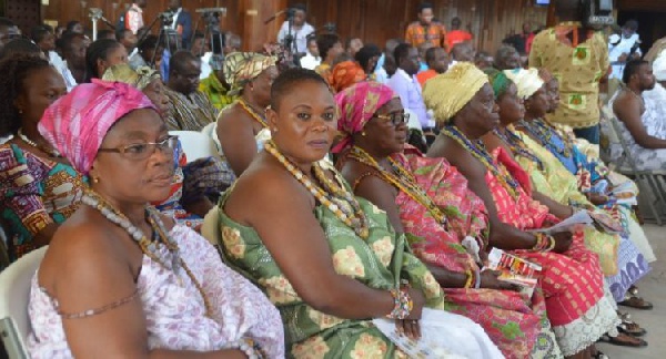 Section of some of the queen mothers at the launch