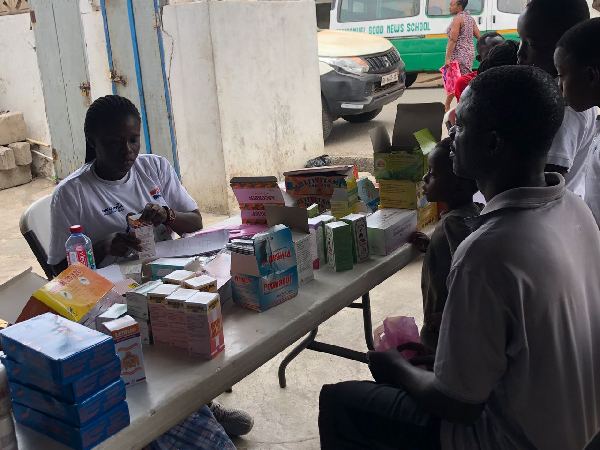 Some of the constituents undergoing health screening