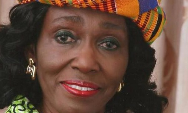 The late Former First Lady Nana Konadu Agyeman-Rawlings