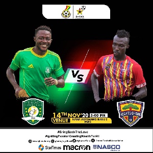 2020/21 GPL: Aduana Stars will take on Accra Hearts of Oak on matchday one