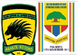 Kotoko and Hearts are  arch-rivals who have dominated the Ghana Premier League for long