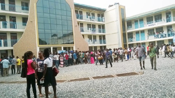 GIJ was shut down temporarily after students demonstrated on Sunday December 2