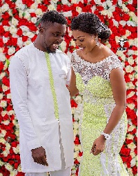 Kwame A Plus and wife