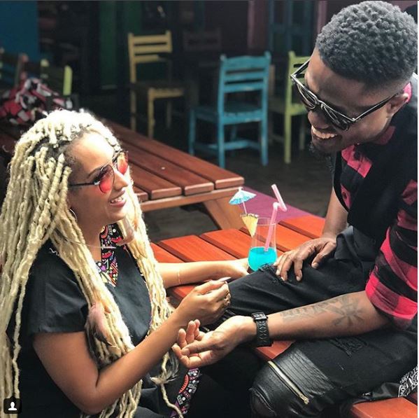 Juliet and Nigerian rapper, Vector