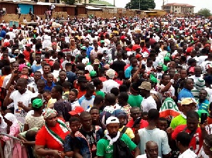 File Photo: A group of NDC supporters
