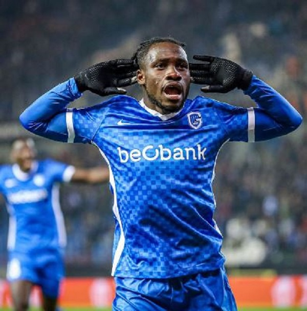 Paintsil Is currently in contention for Genk’s Player of the Season