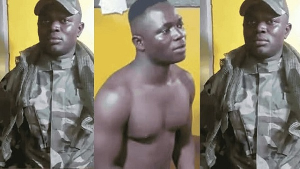 Joseph Baadah appeared in court after he was arrested impersonating a military man