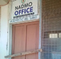 Officials of NADMO were not in the office at the time of the incident.