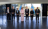Dr Agyeman-Rawlings joined ministers and science leaders from several countries for the visit