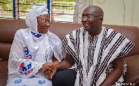 Vice President Dr. Mahamudu Bawumia with Mother, Hajia Mariama Bawumia