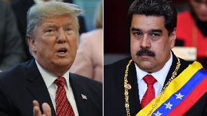 Donald Trump announced the arrest of Nicolas Maduro