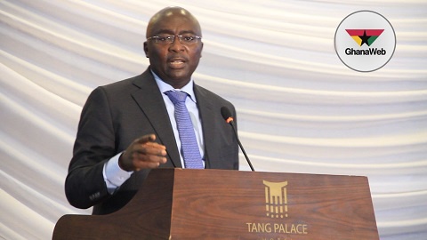 Dr  Mahamudu Bawumia, the Vice President of Ghana, led the dialogue on behalf of the Ghanaian gov't
