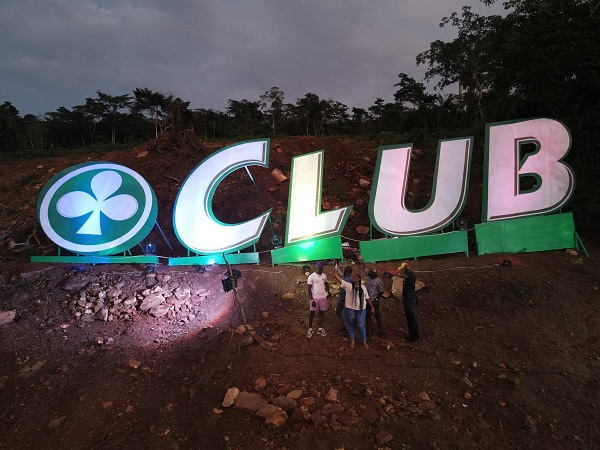 Club Beer brought the celebration to life with its iconic Club Village at Presby Junction in Kwahu