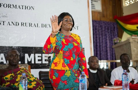Deputy Minister for Lands and Natural Resources, Lawyer Mrs. Barbara Oteng-Gyasi