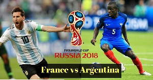 France and Argentina face off for a spot in the quarter-finals of the 2018 World Cup