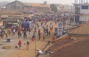 Muslim youth clash with land owners at Tafo; curfew imposed (Photos)