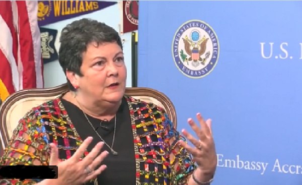 United States (US) Ambassador to Ghana, Virginia Palmer