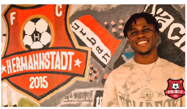 Ghanaian defender Nana Antwi joins FC Hermannstadt on loan