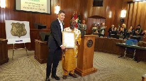 Dr Kojo Asante Honoured