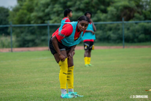 Black Queens forward Princella Adubea