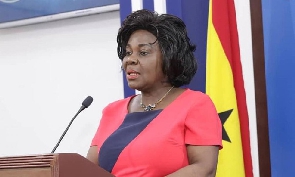 Minister for Sanitation and Water Resources, Cecilia Abena Dapaah