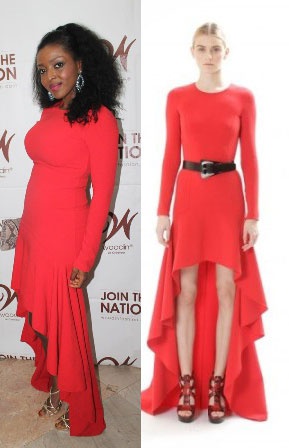Yvonneokoro Dress Red Merge