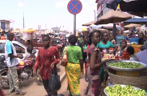 Traders are back selling on the pavement barely a week after the incident that injured many