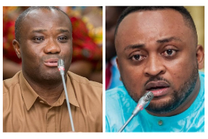 Felix Kwakye Ofosu (L) Ekow Vincent Assafuah (R)