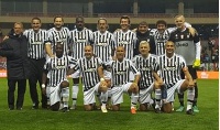 Stephen Appiah with some old Juventus stars