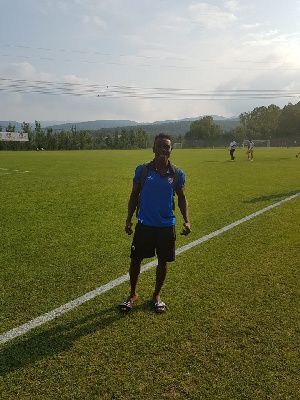 Ghanaian youngster Patmos Arhin