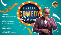 OB Amponsah is the official MC for Easter Comedy show