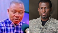 OliveTheBoy (L) has claimed that Okraku-Mantey threw away his song in front of him