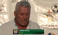 Hearts of Oak head coach Kosta Papic
