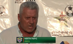 Hearts of Oak head coach Kosta Papic