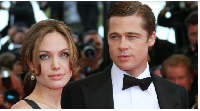 (From left) Angelina Jolie and Brad Pitt at the Cannes Film Festival in 2007