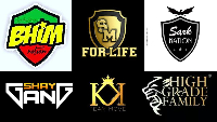 Logos of some fan armies that we have in Ghana