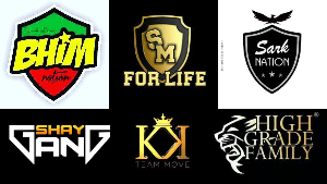Logos of some fan armies that we have in Ghana