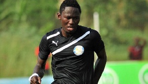 Ghanaian striker Eric Bekoe