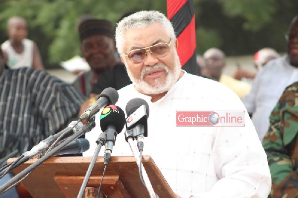 J. J. Rawlings retired from the military and bizarrely metamorphosed into civilian president
