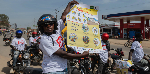 Young riders join Ebola awareness drive in eastern DRC
