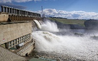 Burkina Faso opens the dam yearly to manage the water level of the Bagre Dam
