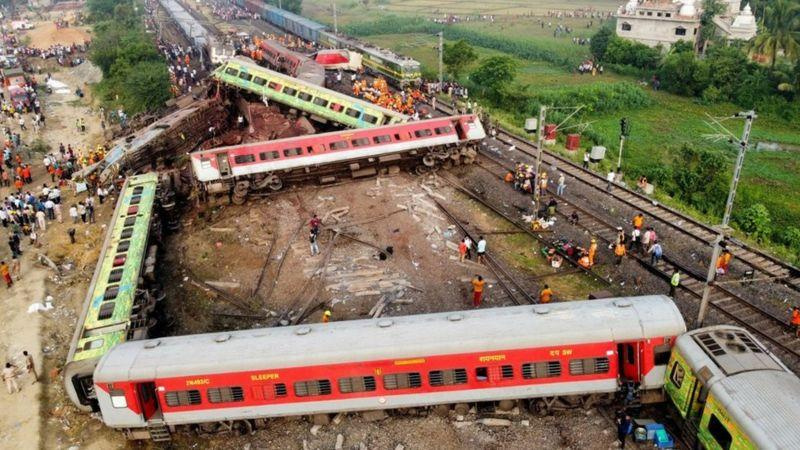 Foto of di latest train derailment for India